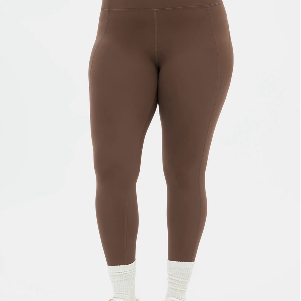 Girlfriend Collective Cafe Compressive Leggings 23 3/4 inseam